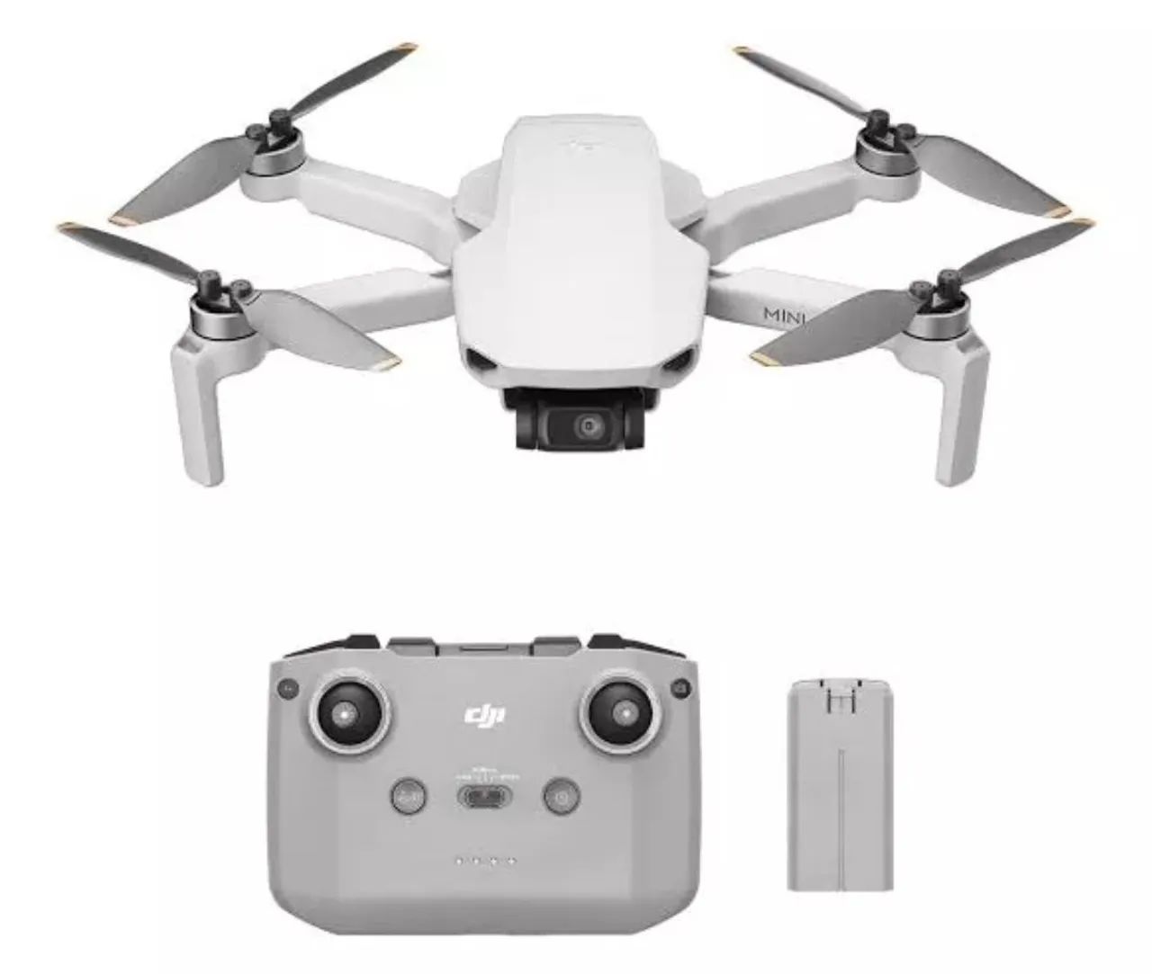 Drone Dji Mini 4k Distancia 10km Câmera 4k 2.4 GHz 1 Bateria - Foto 2