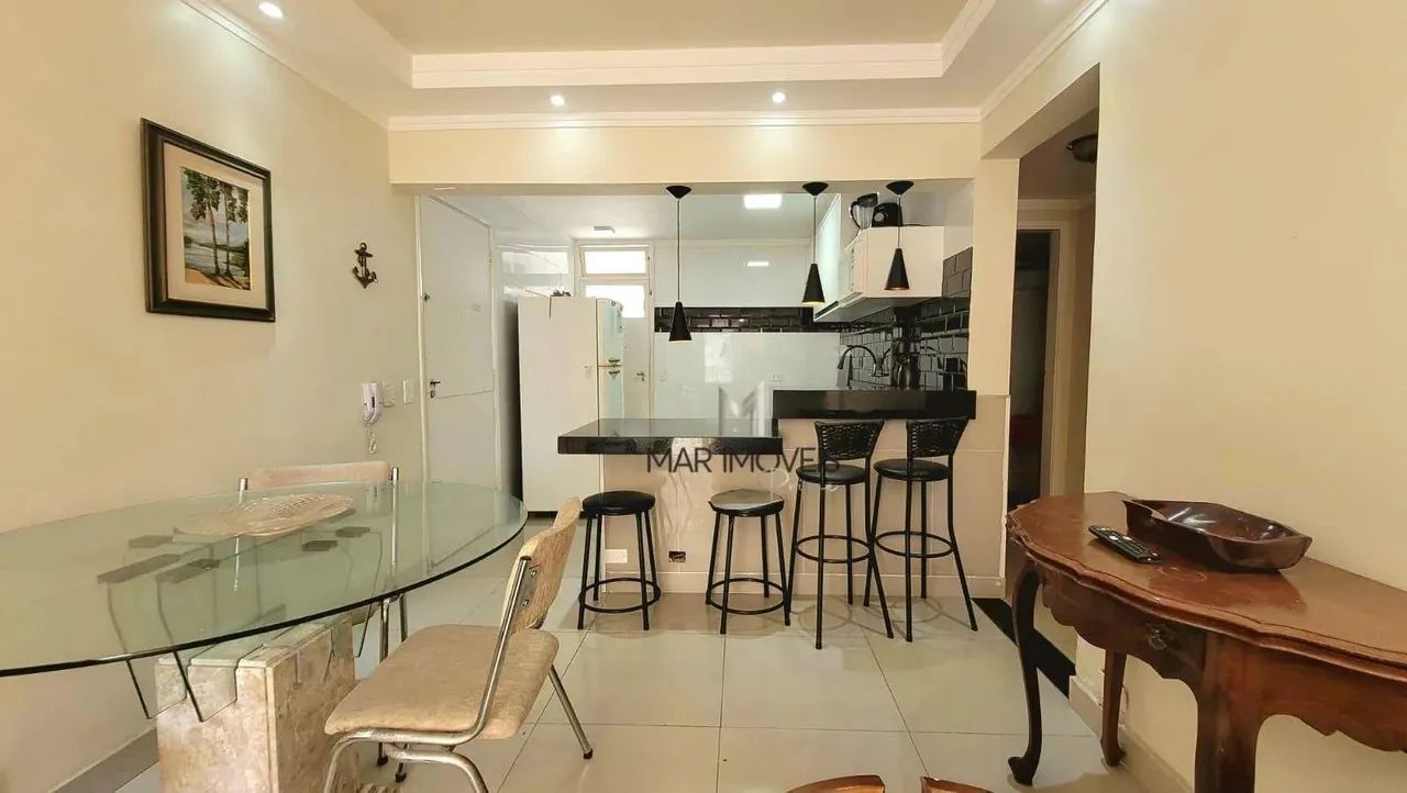 Apartamento à venda na praia das Pitangueiras em Guarujá - Mar Imóveis Prime - Foto 3