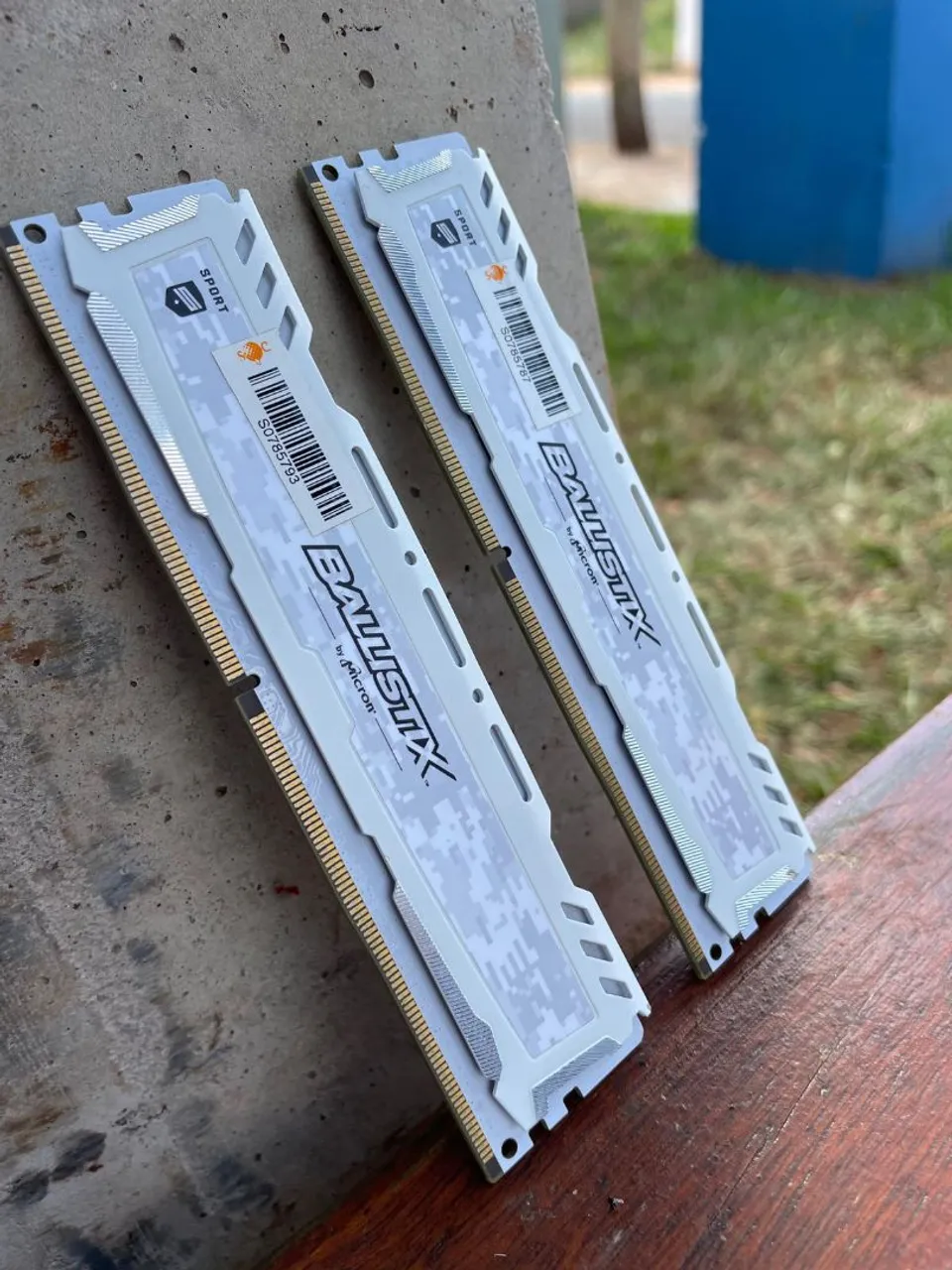 Memórias RAM Ballistix 4GB DDR4 - 2400 MHz (2x4)