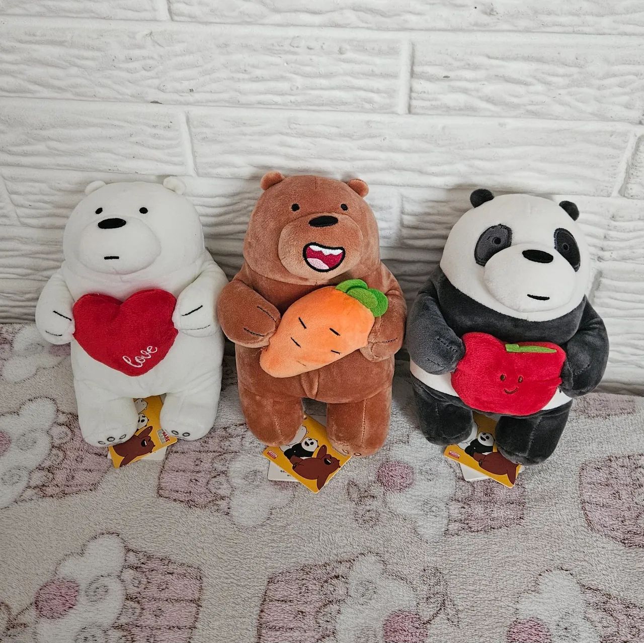 Pelúcias Urso sem Curso We Bare Bears ORIGINAL