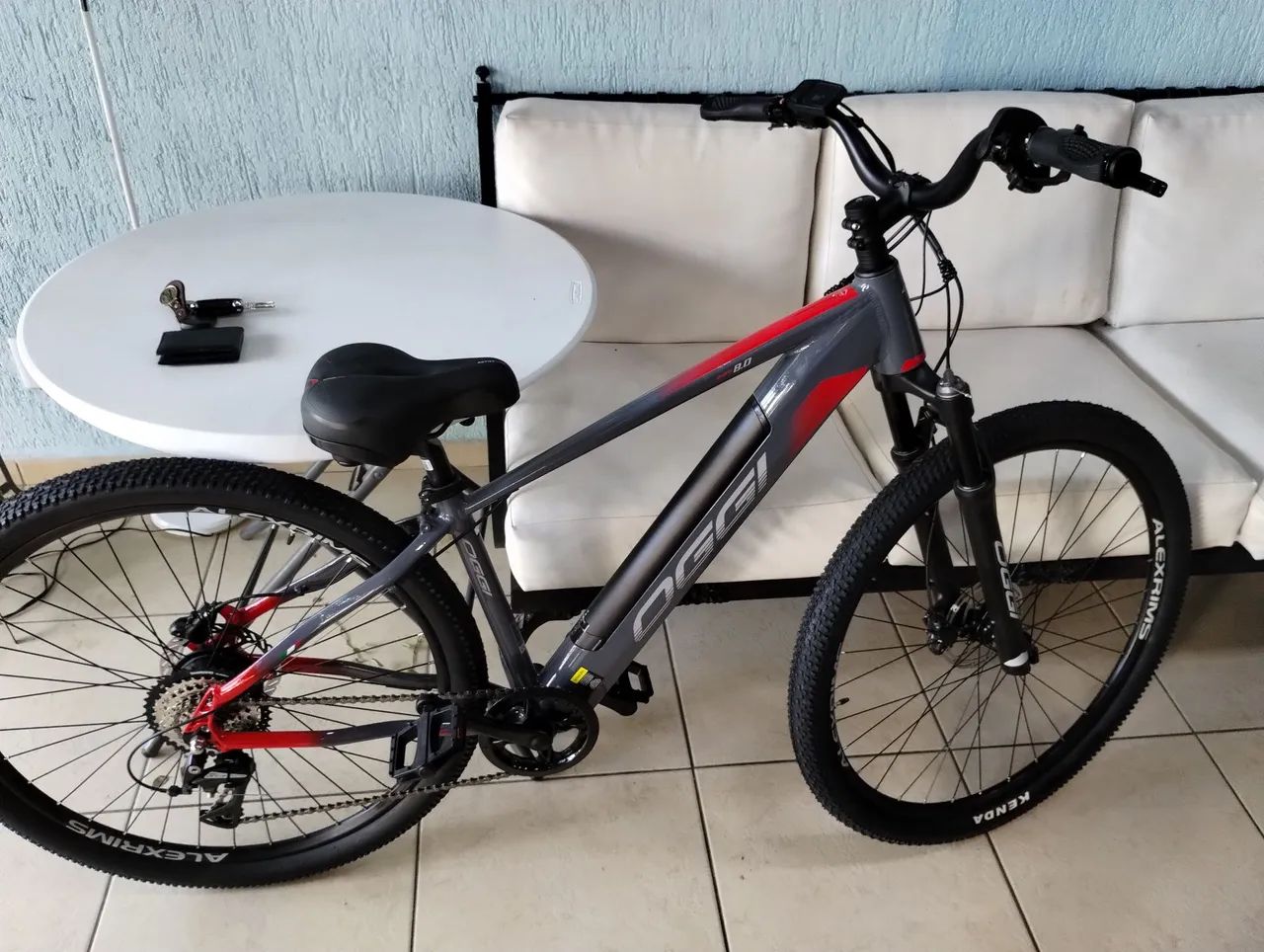 Bicicleta Elétrica Oggi 8.0 - 4 Meses de Uso! - Foto 2