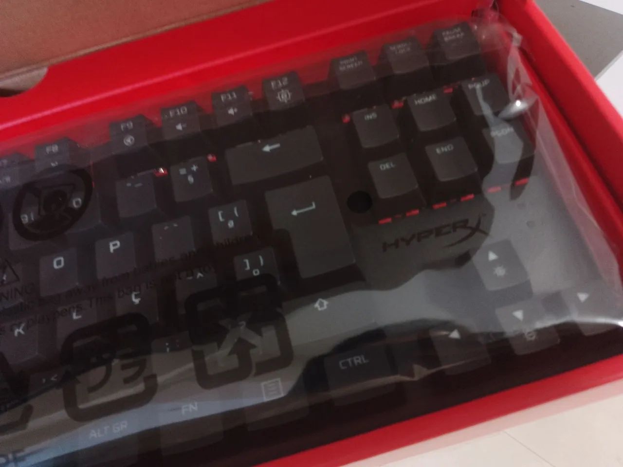 Teclado mecânico gamer hyperx alloy origens core à venda. - Foto 4