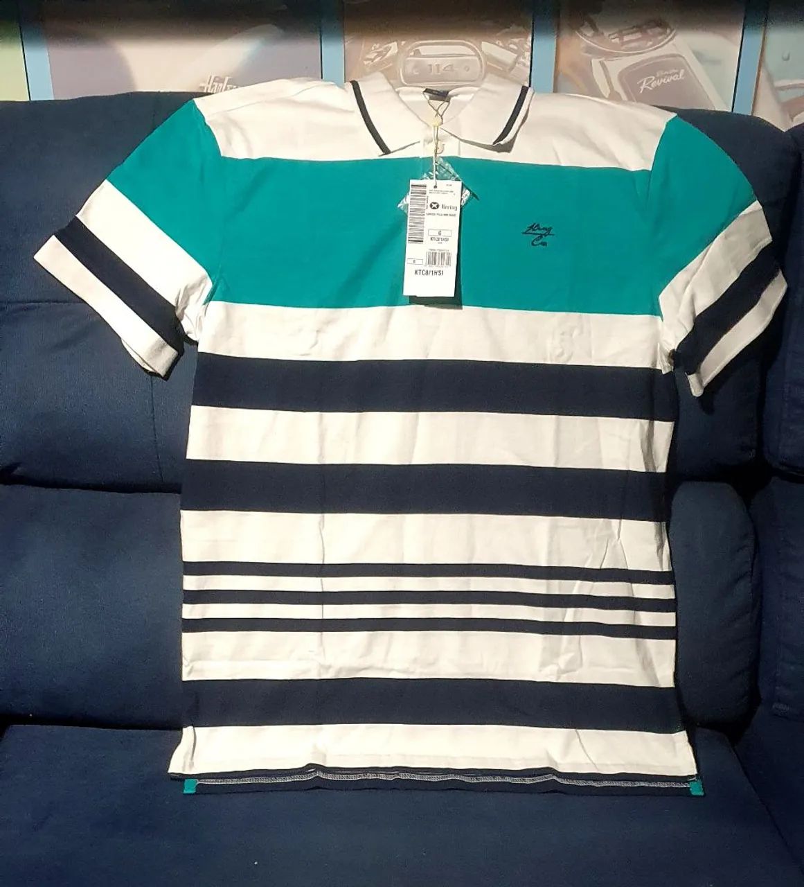 Camisa Polo Listrada - Estilo e Conforto