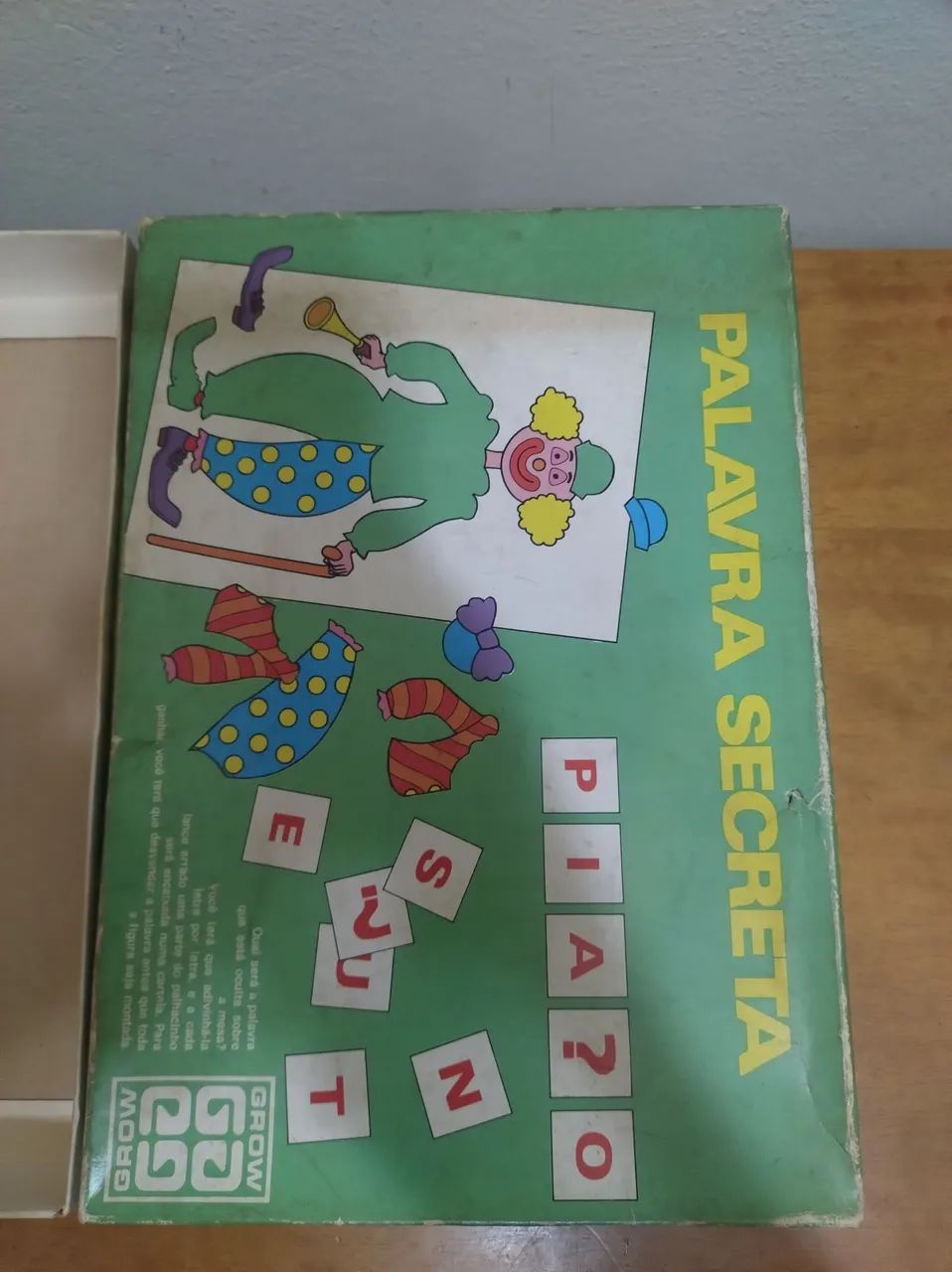 Jogo Palavra Secreta - Brinquedo Educativo