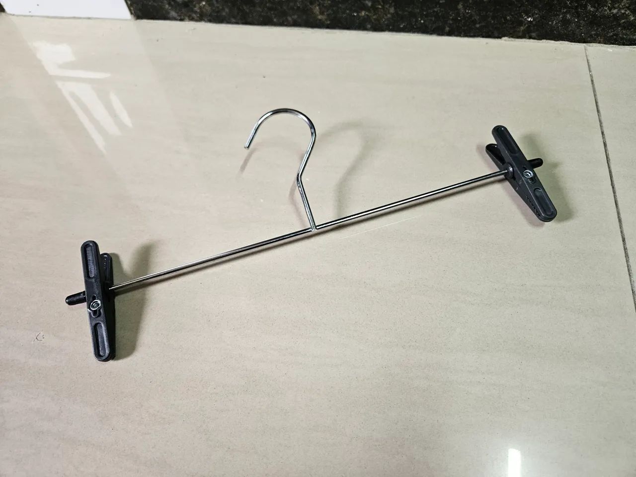 Cabides De Ferro Para Saia Calça Shorts Cromado. - Foto 3