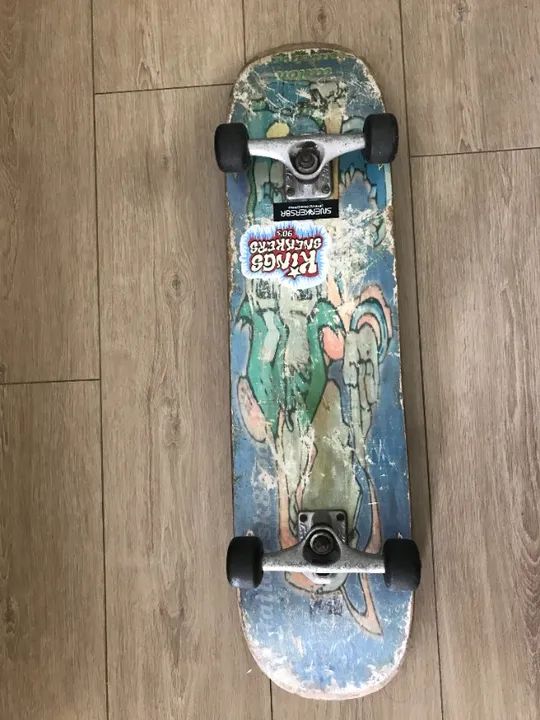 Skate completo em bom estado. - Foto 5