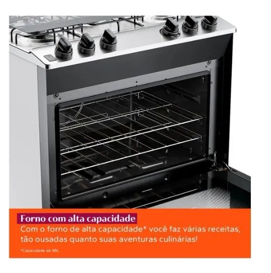 FOGÃO BRASTEMP 5 BOCAS - Foto 3
