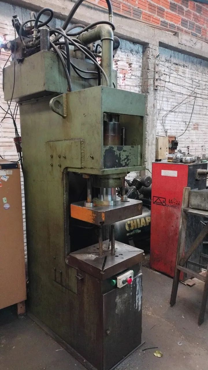 Prensa Hidráulica Tipo C 60 Ton - Foto 4