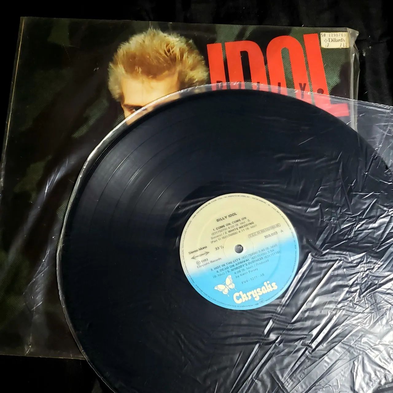 LP Vinil Billy Idol - Primeiro álbum - Foto 3