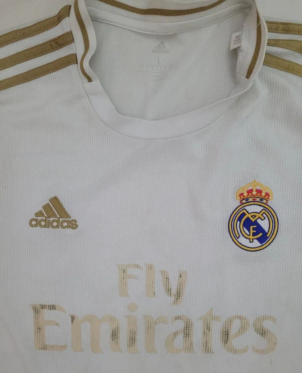 Camisa Real Madrid Adidas Fly Emirates - Foto 3