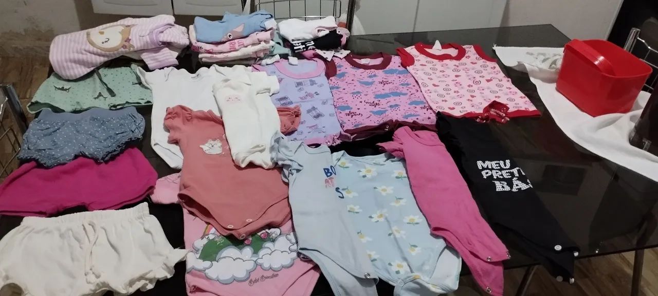 Lote de roupas de bebê menina  - Foto 6