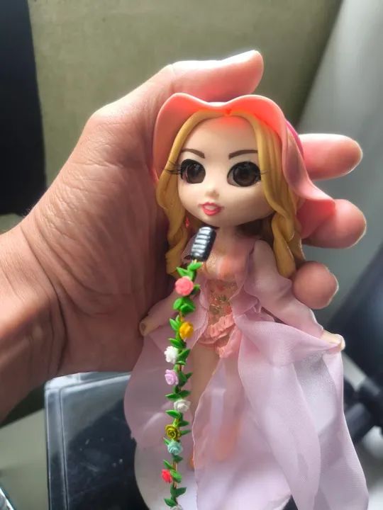 Boneca de biscuit Colecionável- Joelma bateu saudade  - Foto 3