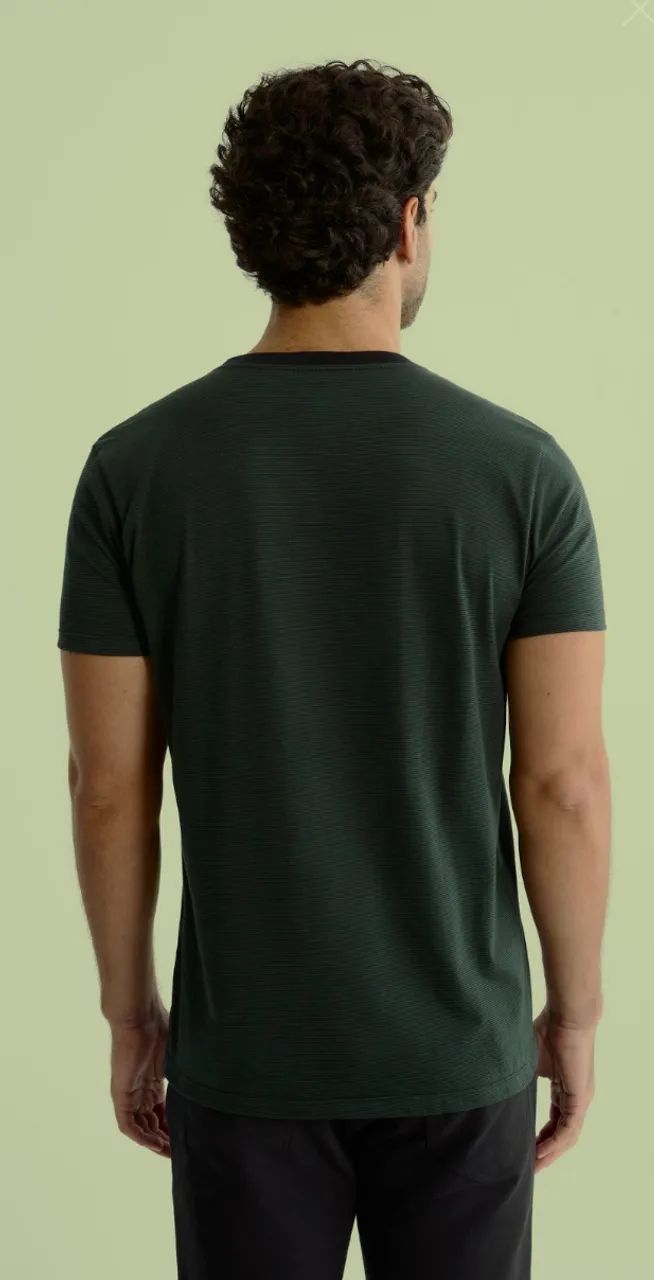 Camiseta Foxton Ft Night Verde escuro - GG - Foto 2