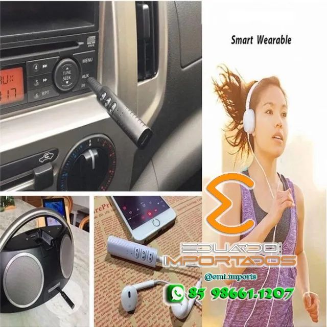 Receptor de Áudio Bluetooth sem Fio BT-USB-04 - Foto 3