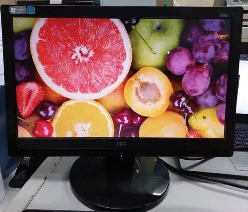 Monitor AOC 1619SWA LCD 15.6" - Preto - Widescreen - Foto 5