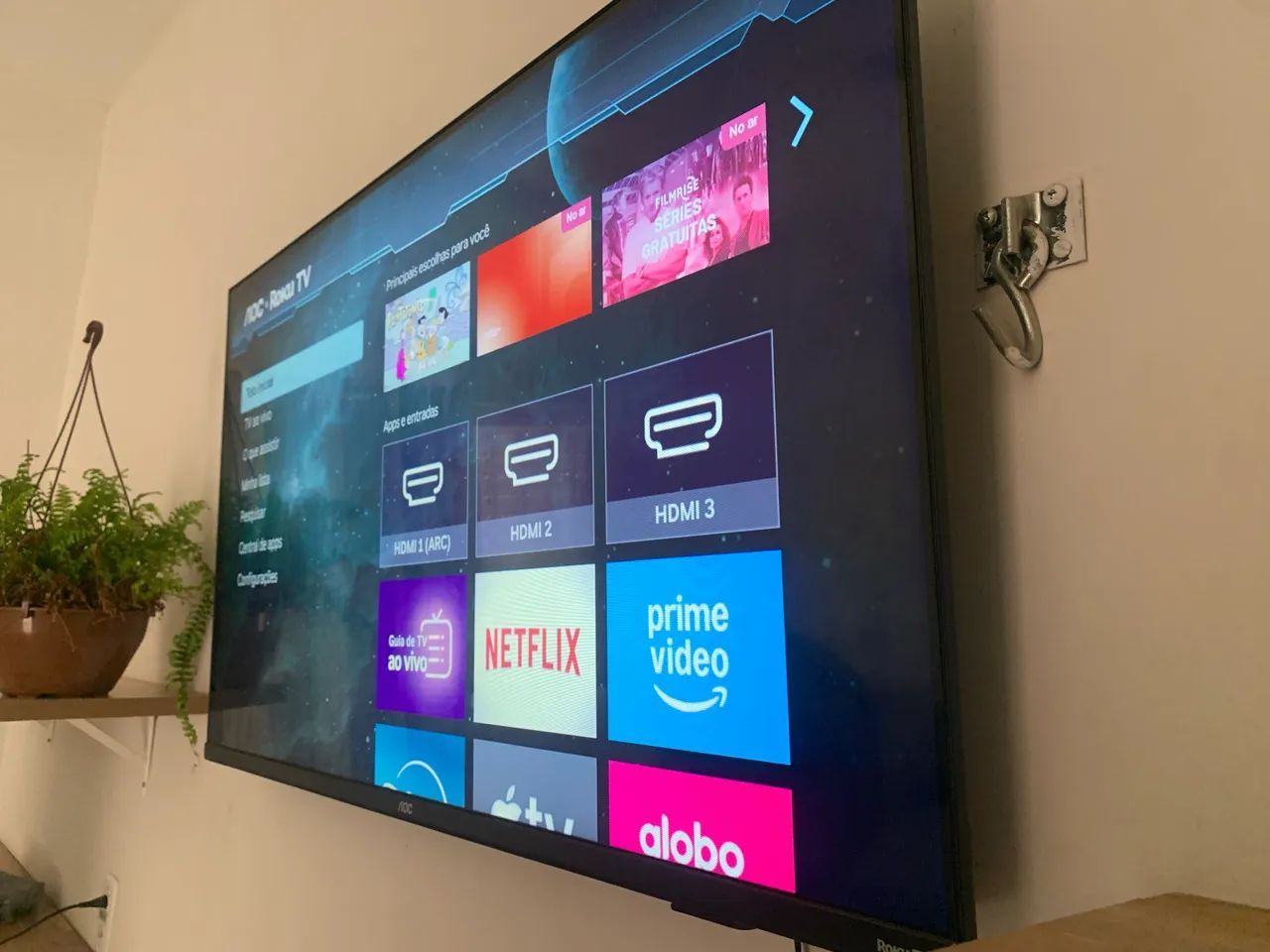 SMART TV ROKU 45 polegadas 64313034633987122