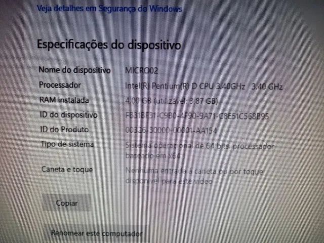 Pc Intel HP Compaq Dc 5800 & Dc 7700 - Foto 4