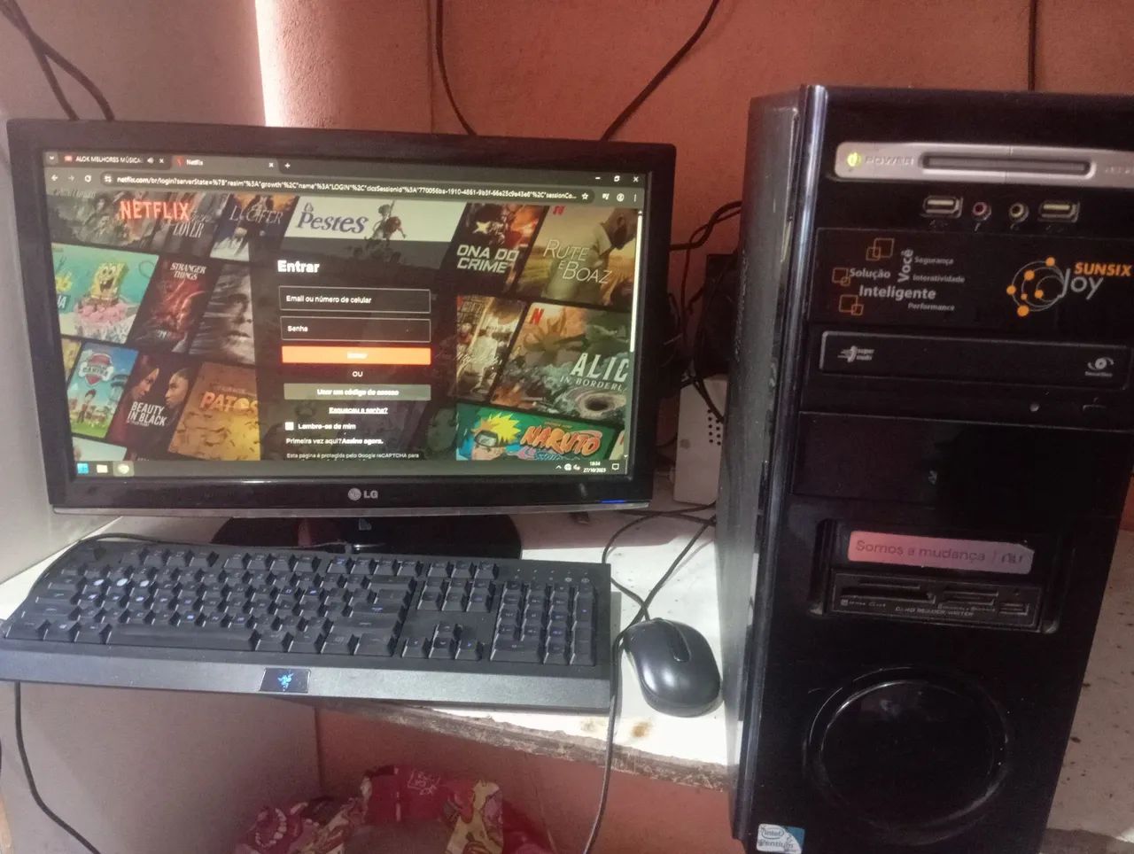 Pc completo /Tv  monitor 22 polegadas / Wi-Fi  - Foto 2