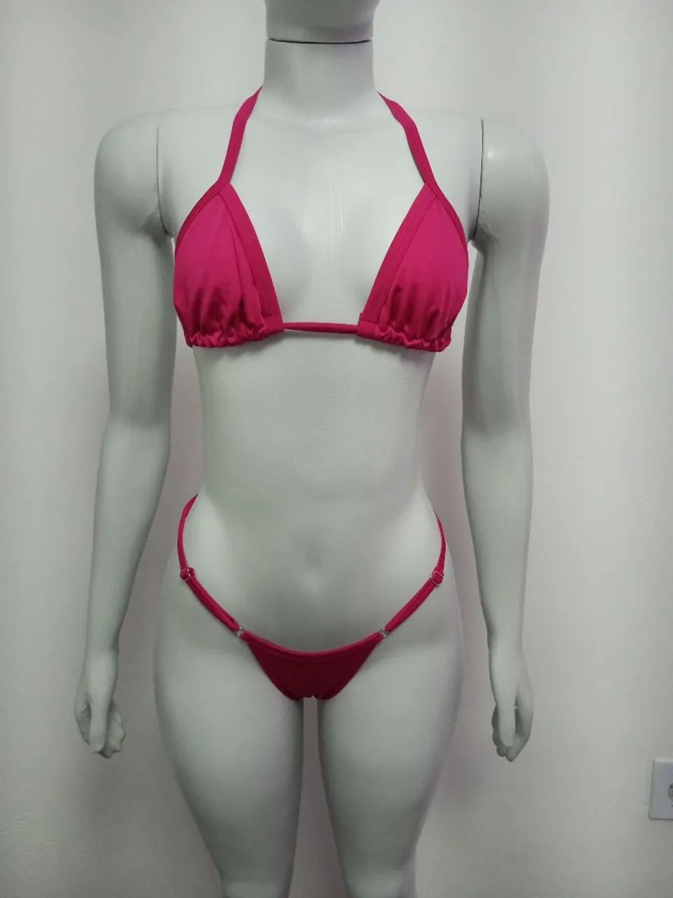 Biquíni Rosa cortininha- Novo - Foto 5