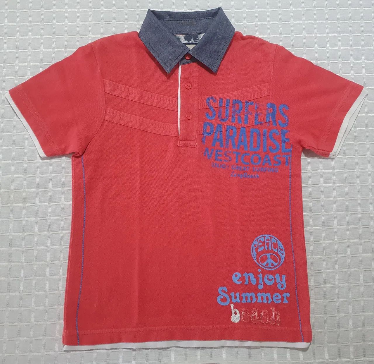 Camiseta Polo Infantil C&A