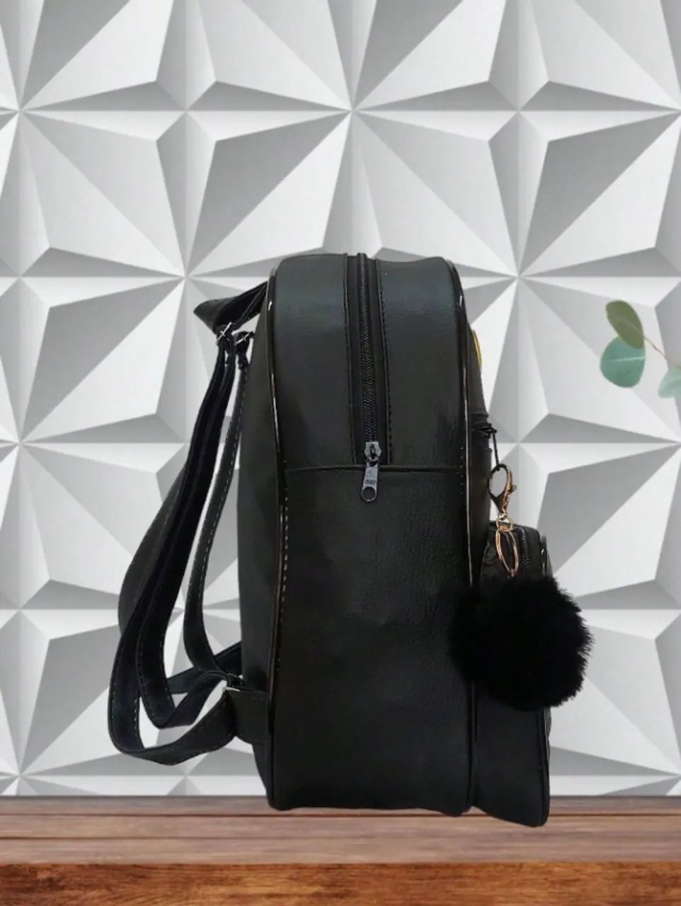 Mochila Feminina Bolsa Juvenil De Costas com Alça - Foto 4