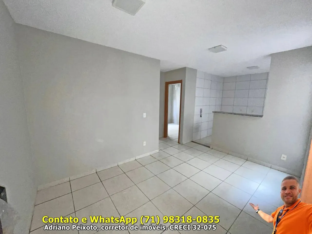 Apartamento para Venda em Camaçari, Boa União (Abrantes), 2 dormitórios, 1 banheiro, 1 vag