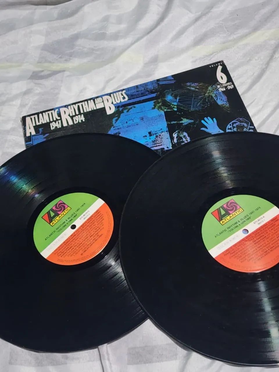 LOTE COM 3 LPs VINIL - JAZZ / R&B / CLÁSSICOS - SINATRA + ATLANTIC + BACH - Foto 4
