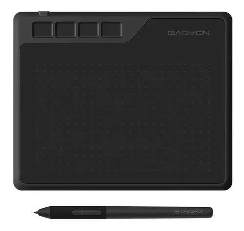 Mesa Digitalizadora Gaomon S620 Com Caneta Windows Android Digital Desenho 