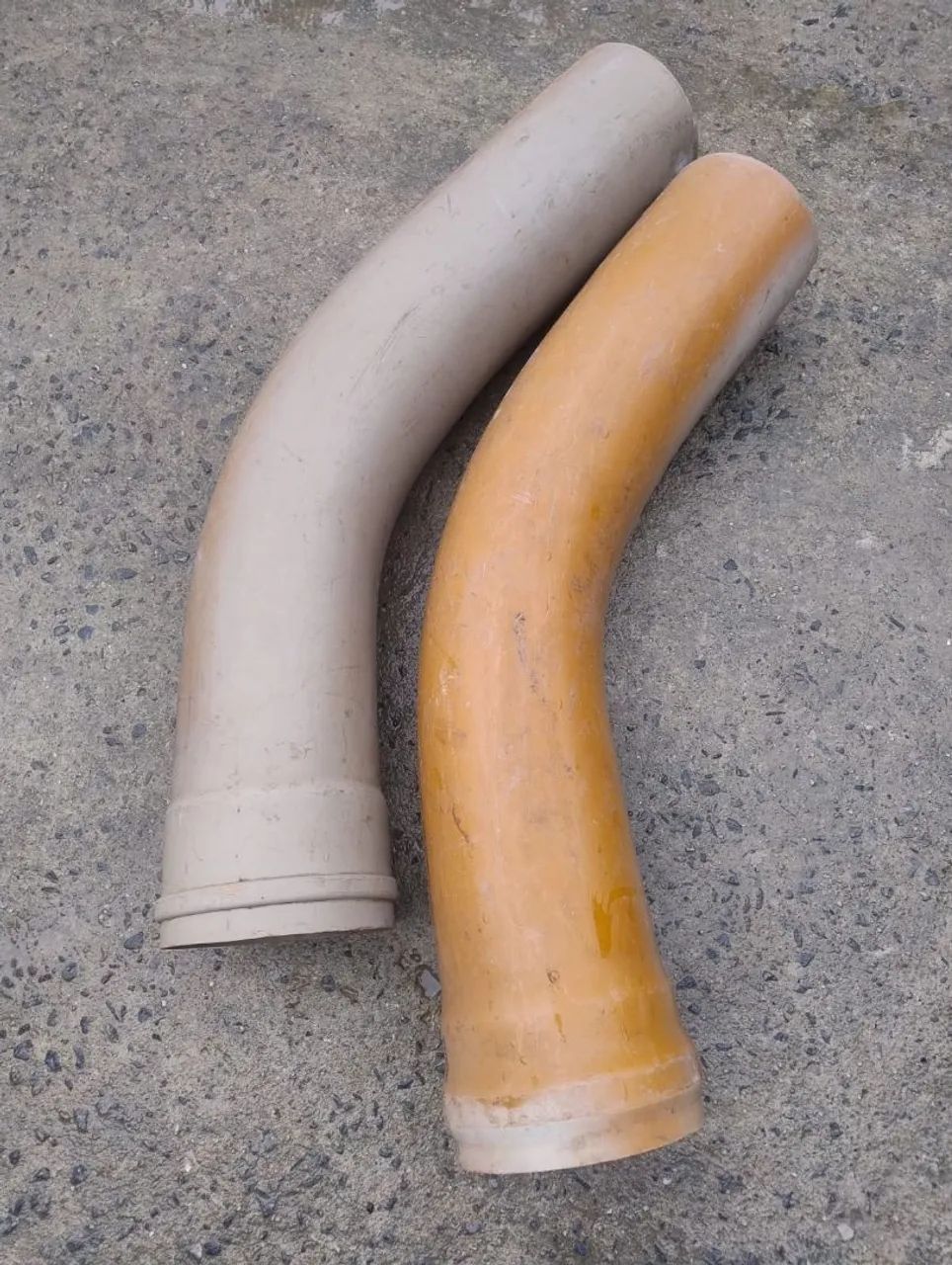 Curva de de 90° PVC Marrom 2 polegadas