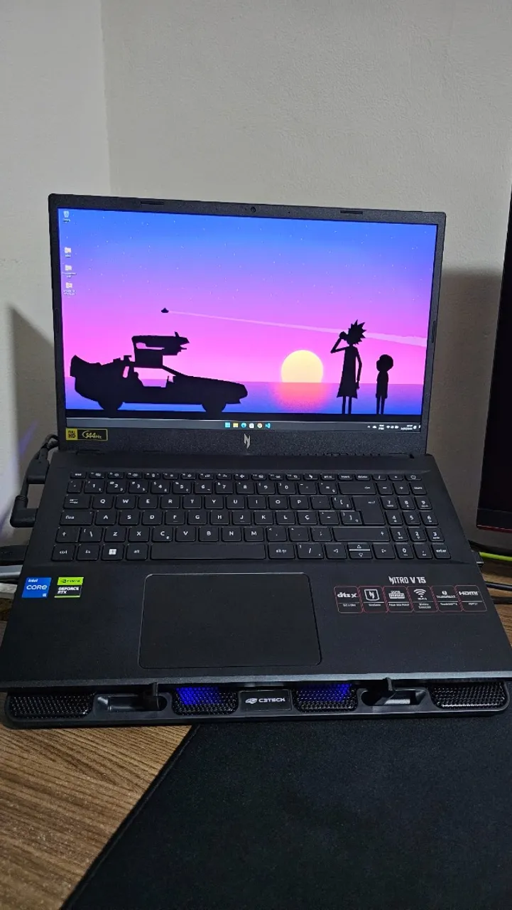 Notebook Gamer Acer Nitro V15 RTX 4050 / Core i5 / 24gb RAM DDR5