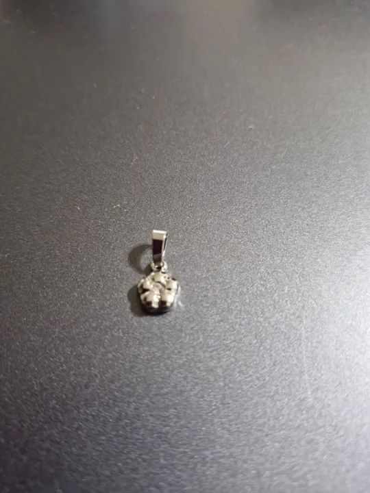 Pingente de Flor em Prata - Foto 2