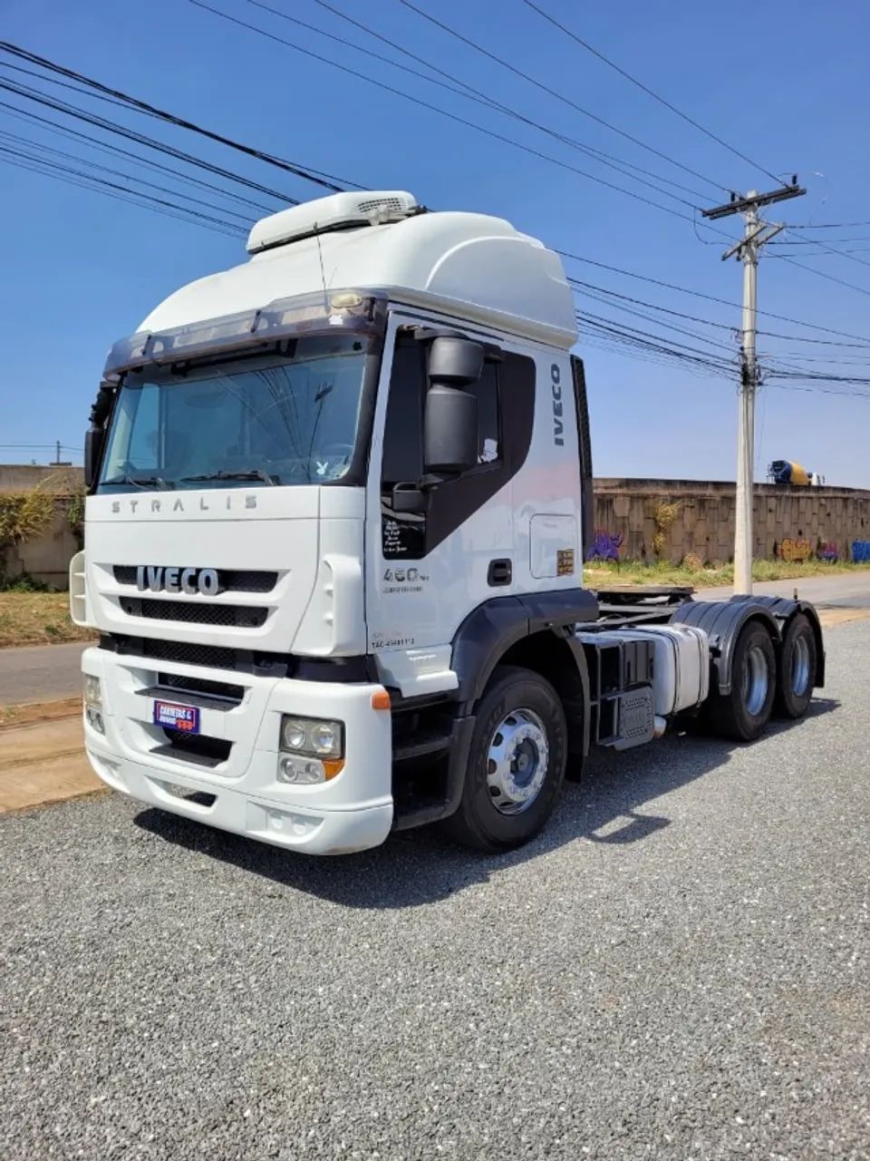IVECO STRALIS 460 6X2 AUTOMÁTICO SEM ARLA 2011 - 2012 BRANCO - Foto 3