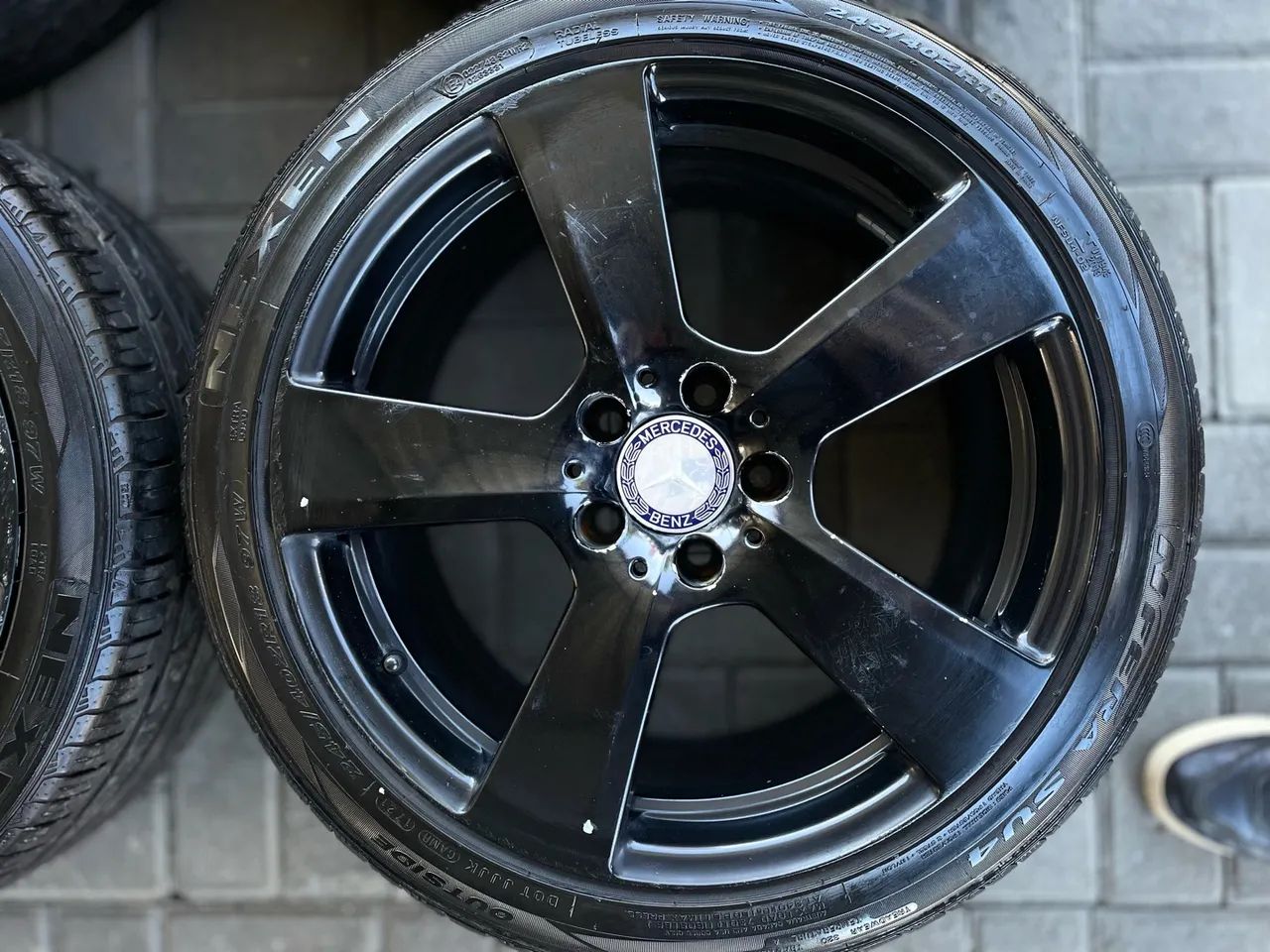 Jogo de Rodas Merceds R18 FAZ NO CARTÃO 12x C Acréscimo  - Foto 3