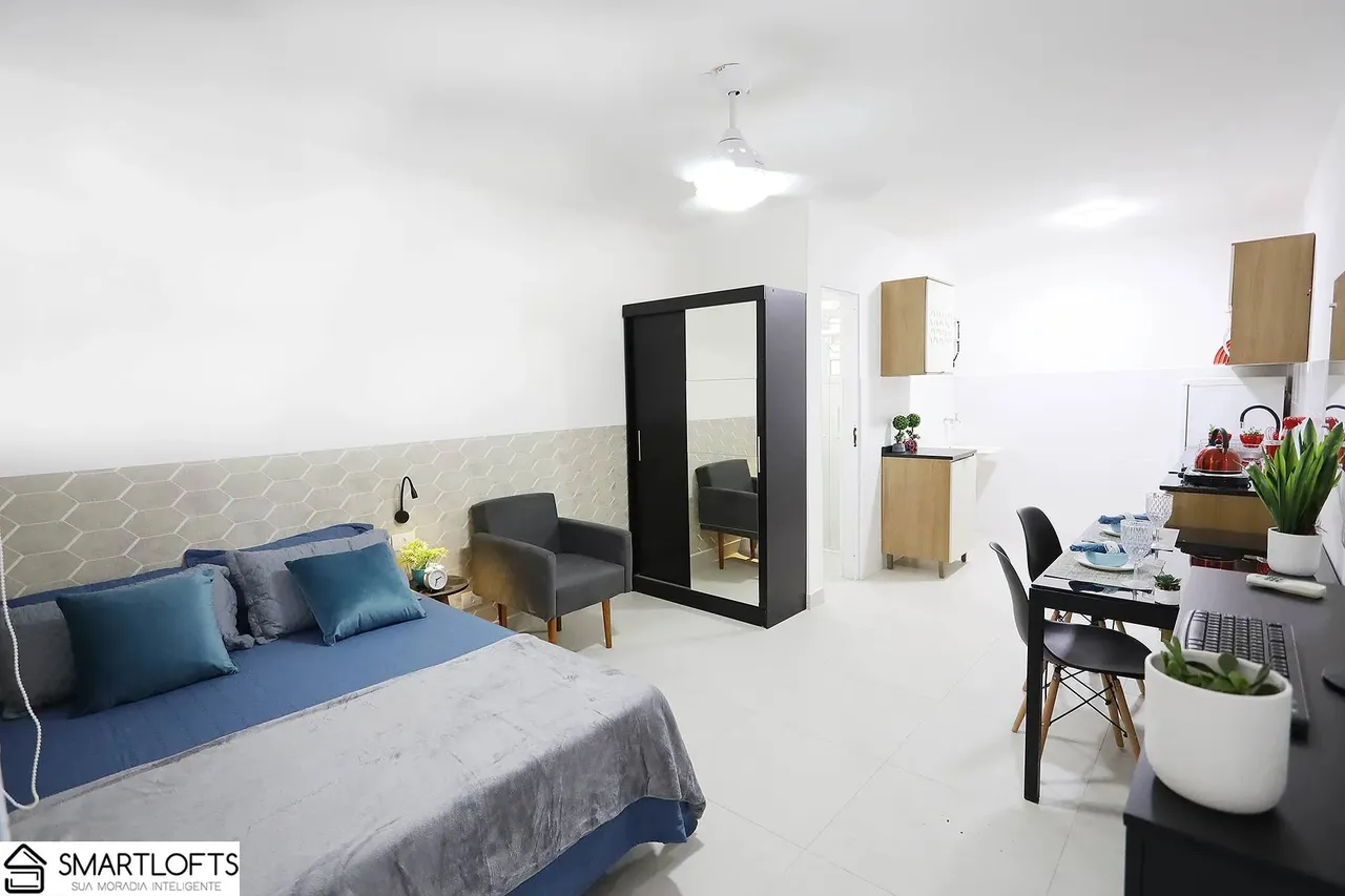 STUDIOS MOBILIADOS 20MTS TATUAPÉ