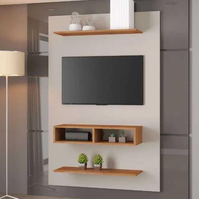 Painel Delta Off White.Mel Viero - Entrega Rápida! 