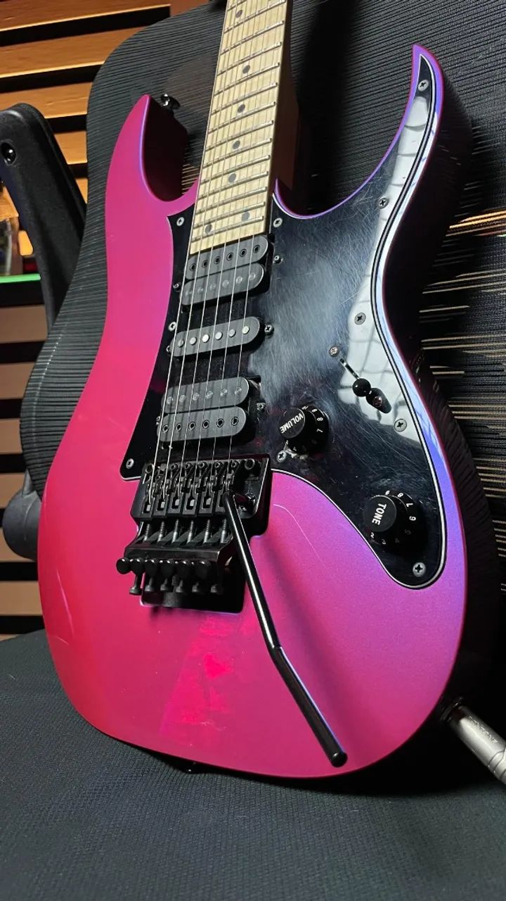 Ibanez RG550 Purple Neon フジゲン製 Guitarra Ibanez RG 550 PN | Genesis | Japonesa | Purple Neon