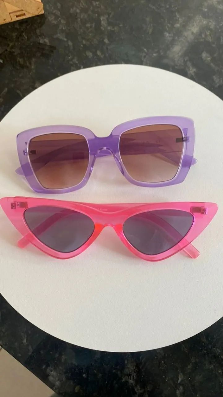 Óculos Zara original modelo cat + Óculos de sol lilás 