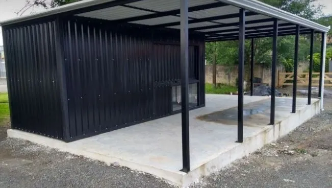 Fabricante de container , estrutura metalicas, coberturas varandas pergolados Pratibanda