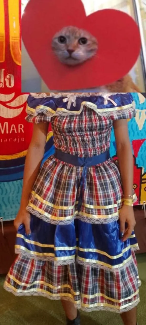 Vestido Caipira Festa Junina