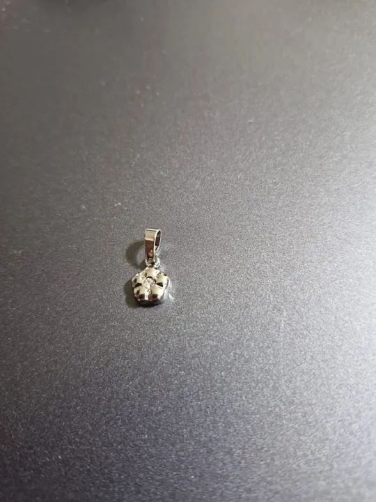 Pingente de Flor em Prata