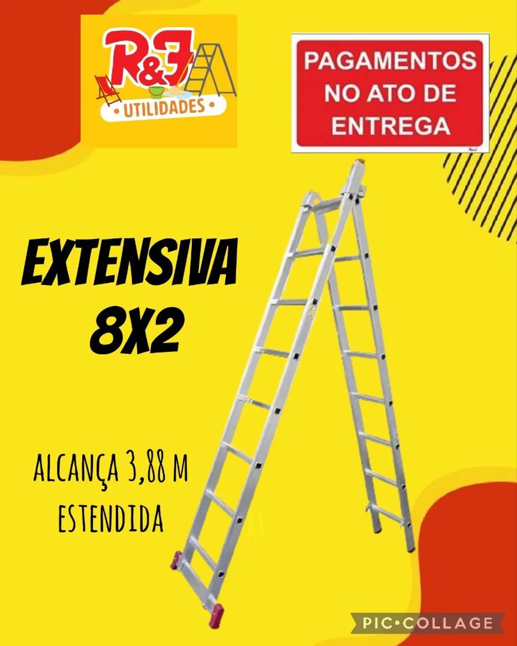 Escada Extensiva 8x2