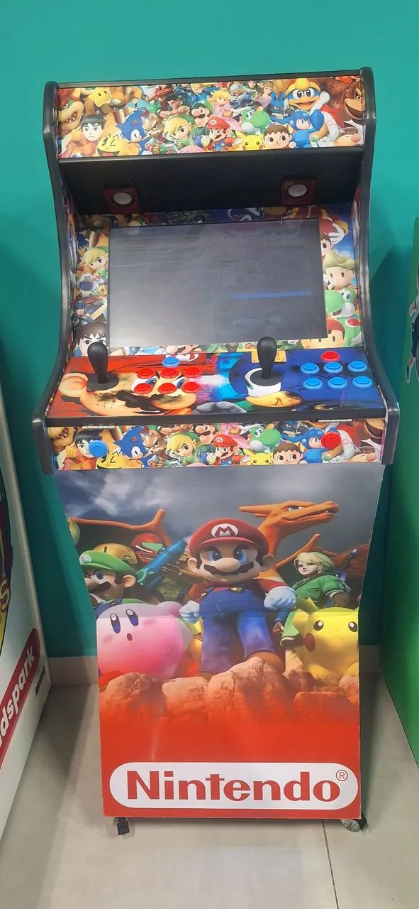 Arcade Personalizado Nintendo Super Smash Bros - Foto 3