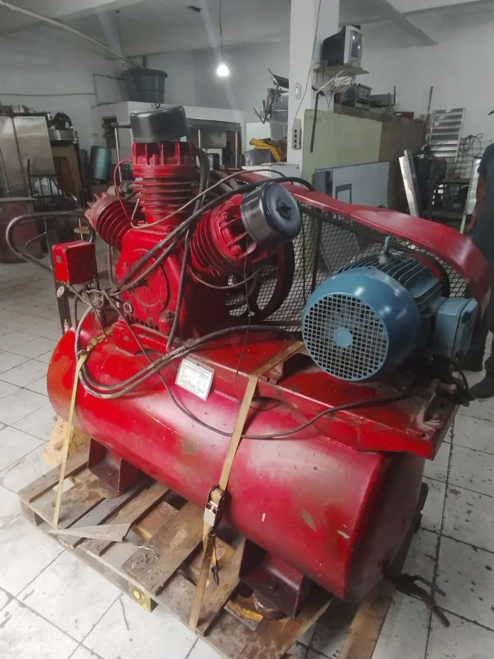 Compressor de ar industrial