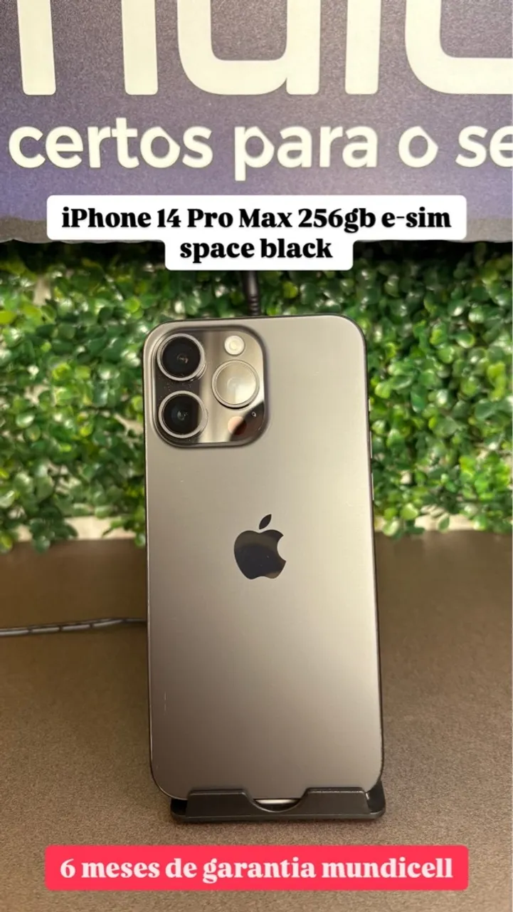iphone 15 pro max 256gb 100% original 1 ano de garantia mundicell