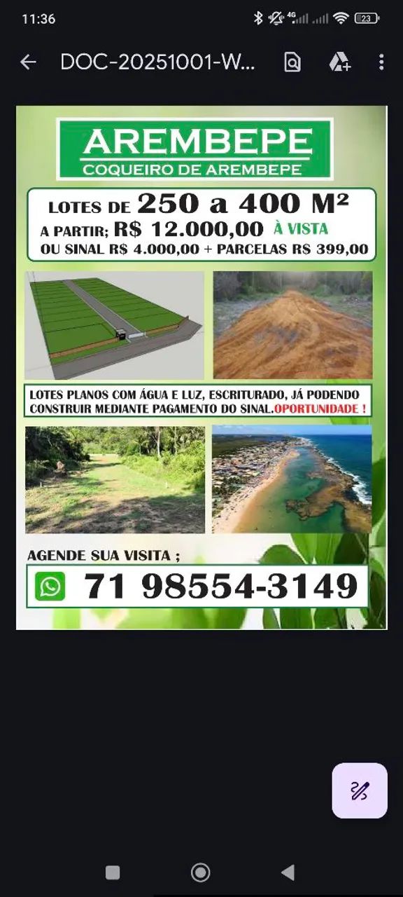 Foto - Camaçari - Arembepe (Abrantes)