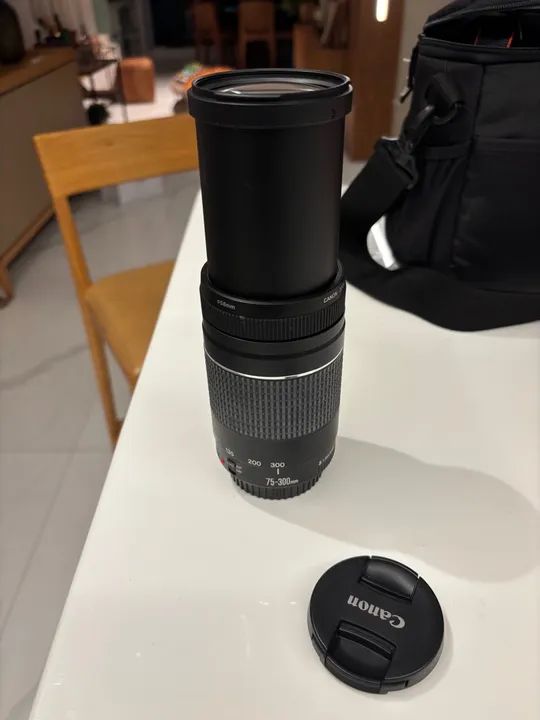 Canon objetiva 75-300 - Foto 3