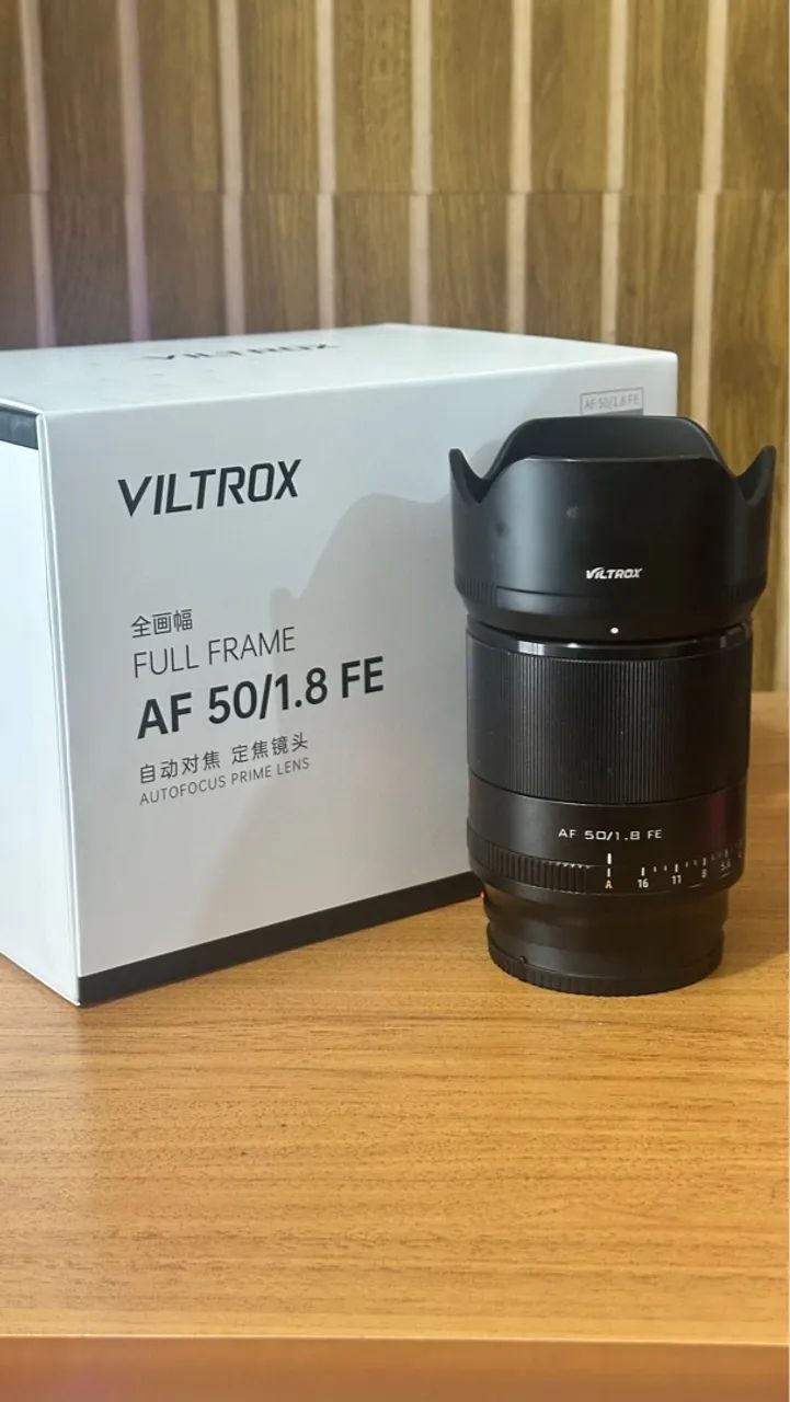 Lente Viltrox AF 50mm f/1.8 FE - Full Frame