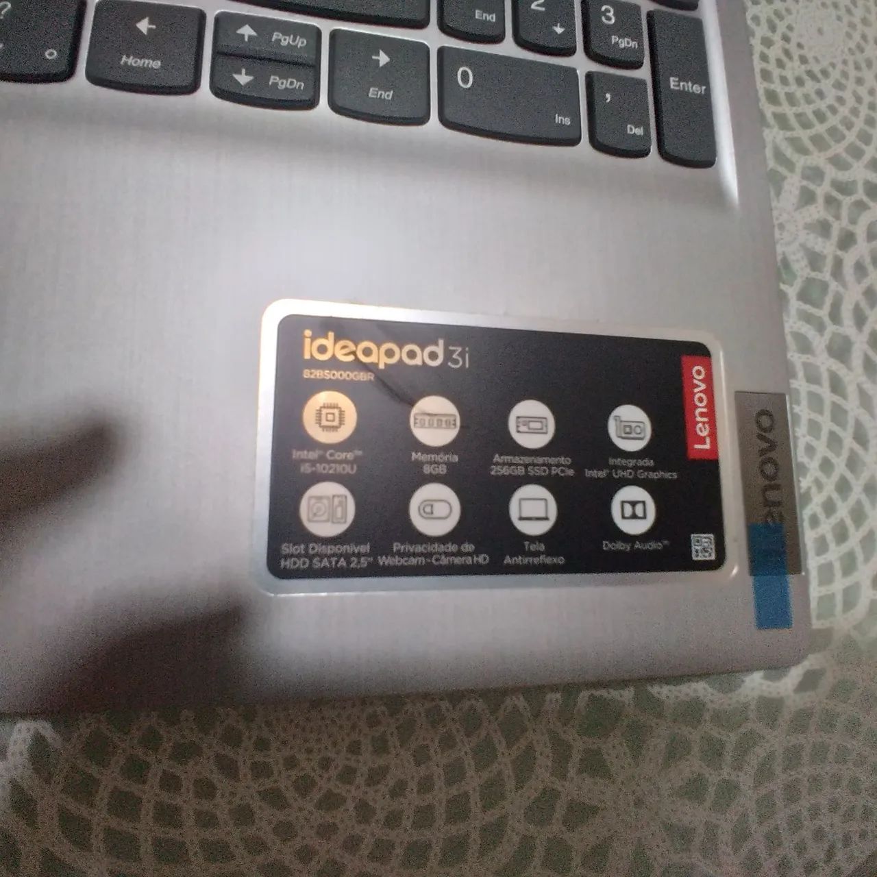 Notebook Lenovo i5 semi novo pouco usado apenas em pesquisa.com nota fiscal.  - Foto 3