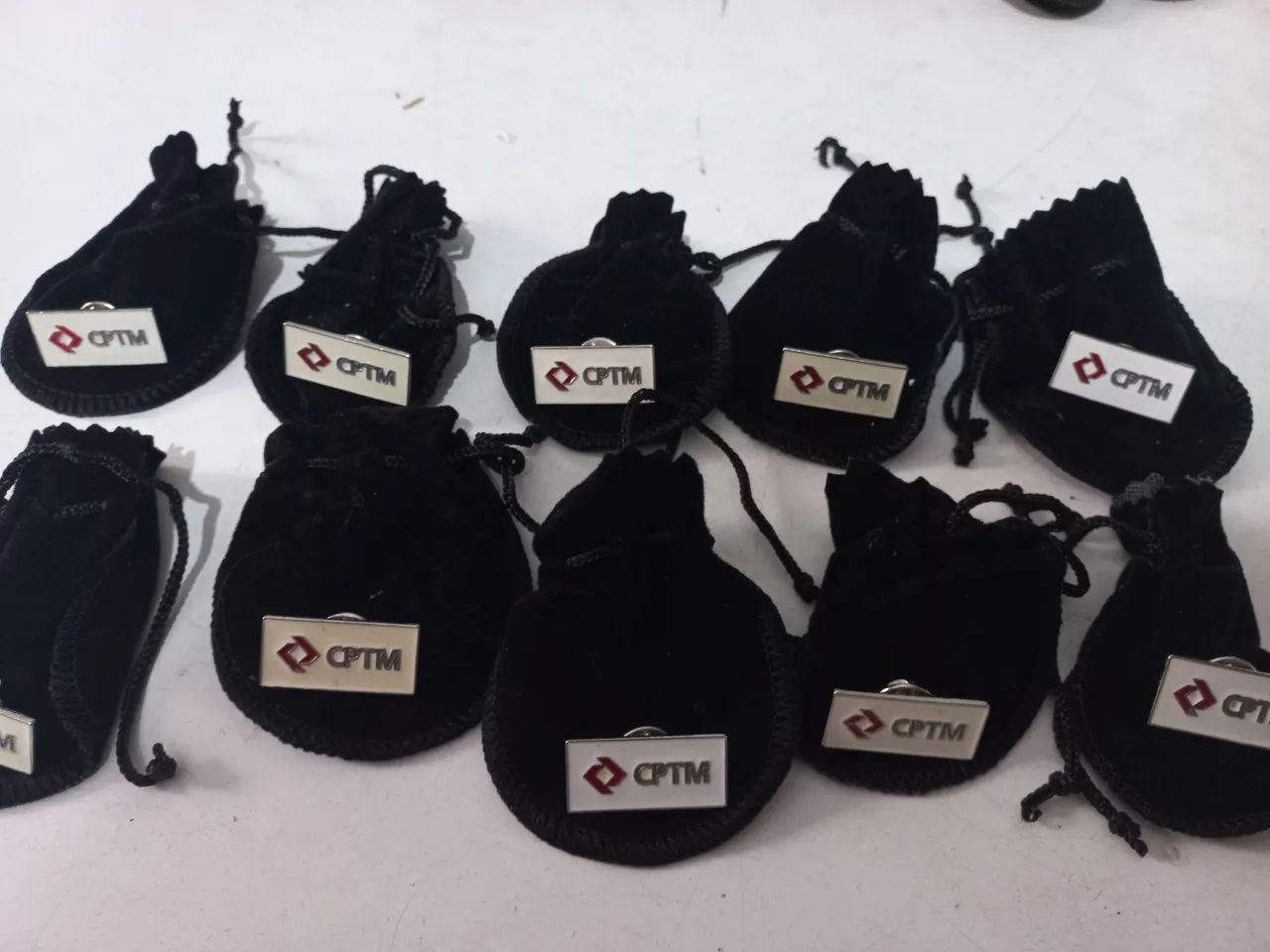 Pins de metal com logo CPTM são 83 peças  - Foto 3