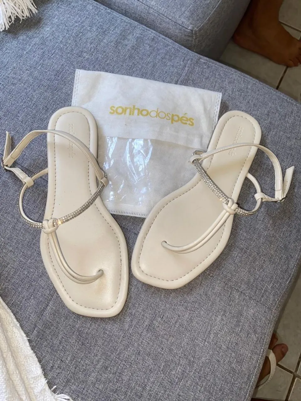 Sandália feminina rasteirinha Sonho dos Pés